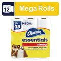 Essentials Strong Toilet Paper 6 Mega Rolls, 429 Sheets per Roll