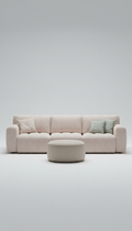 Modular Sofa With Soft-Touch Fabric